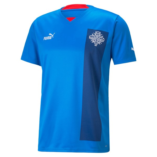 Camiseta Islandia Primera equipo 2022 Azul